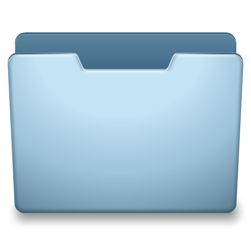 Ocean Blue Closed Icon 512x512 png